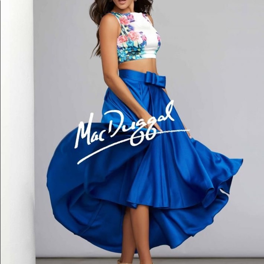 Mac Duggal Two Piece Cocktail Dress